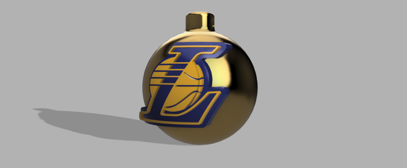 Lakers X-mas toy