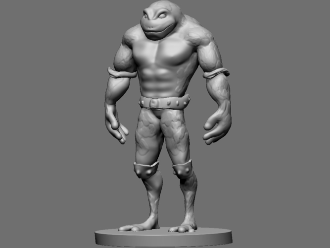 Battletoad 3D Print 118058