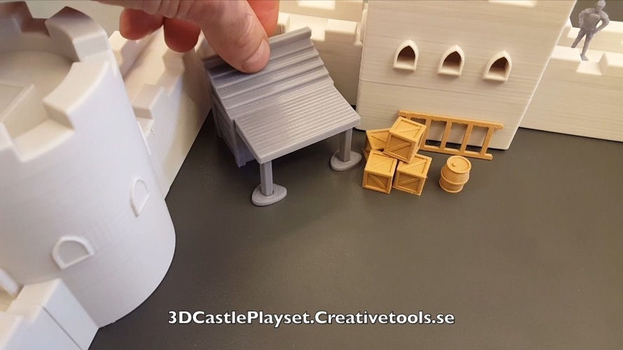 Modular Castle Playset (3D-printable) 3D Print 118059