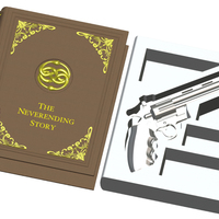 The Secret Book Box & Gun (Colt Python .357 Magnum) - Thumbnail 9