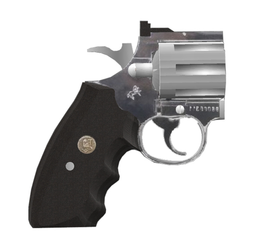 The Secret Book Box & Gun (Colt Python .357 Magnum) 3D Print 118128