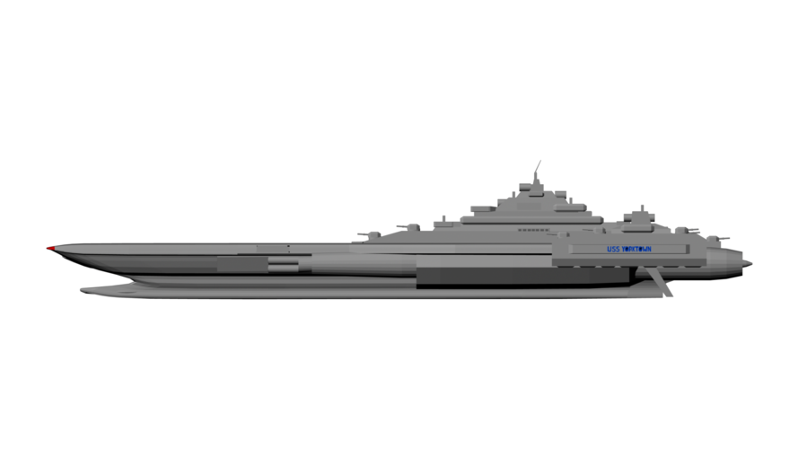 Orbital Navy - Super Carrier Yorktown 3D Print 118129