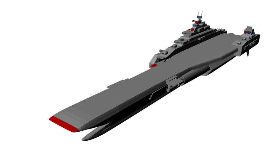 Orbital Navy - Super Carrier Yorktown 3D Print 118130