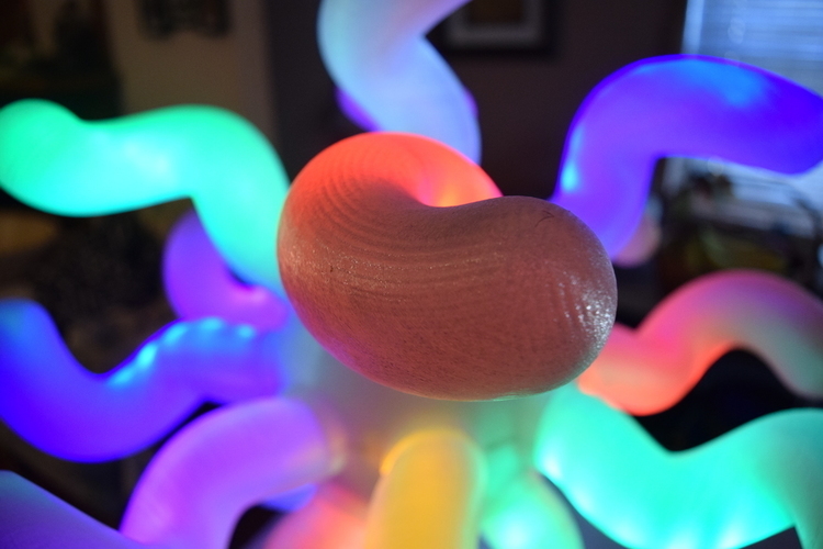 Amoeba LED Lamp-V1 3D Print 118160