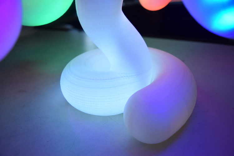 Amoeba LED Lamp-V1 3D Print 118162