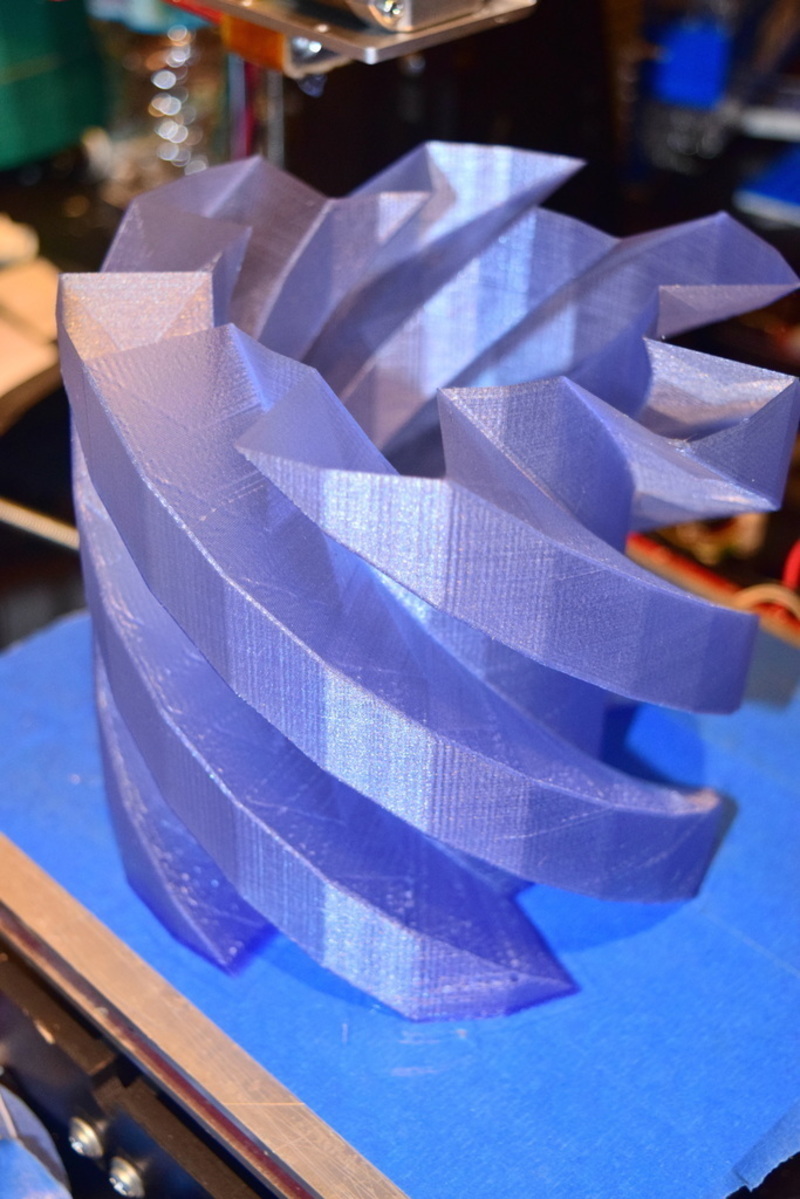Spiral Helix Vase