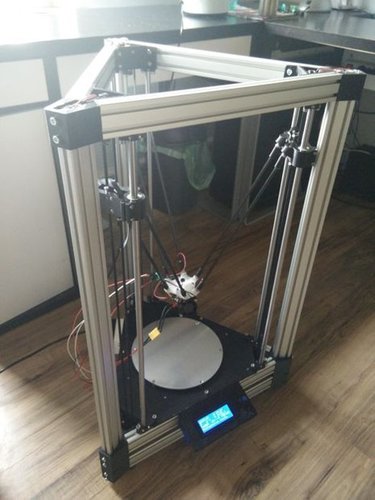 Pentachoron - Delta 3D Printer 3D Print 118192