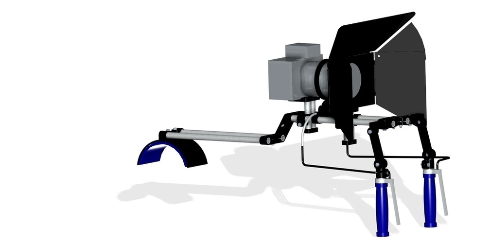 Very variable camera rig (double shouldermount, followfocus, bre 3D Print 118203