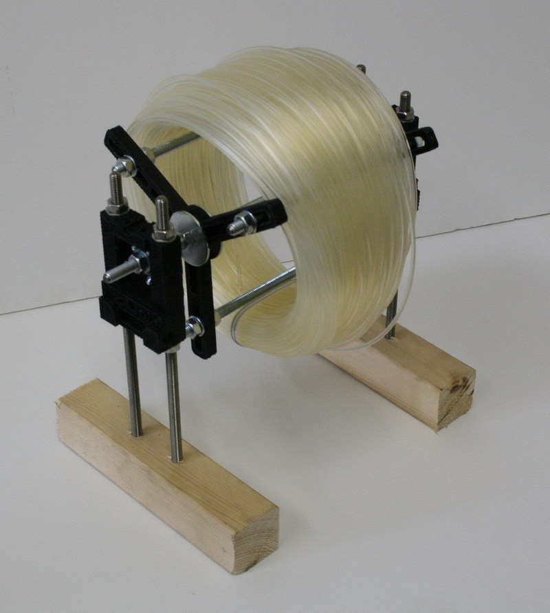 Simple spool system for a Mendel (or other 3d printer)