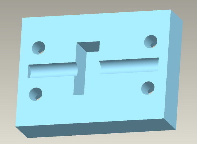 Mendel geared extruder idler-holder v1 3D Print 118212