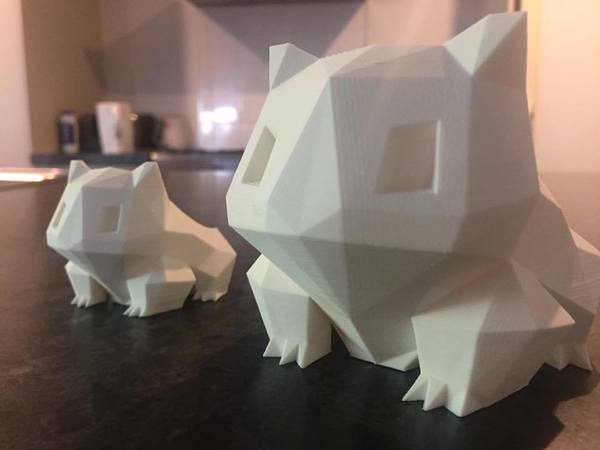 Low Poly Bulbasaur Planter