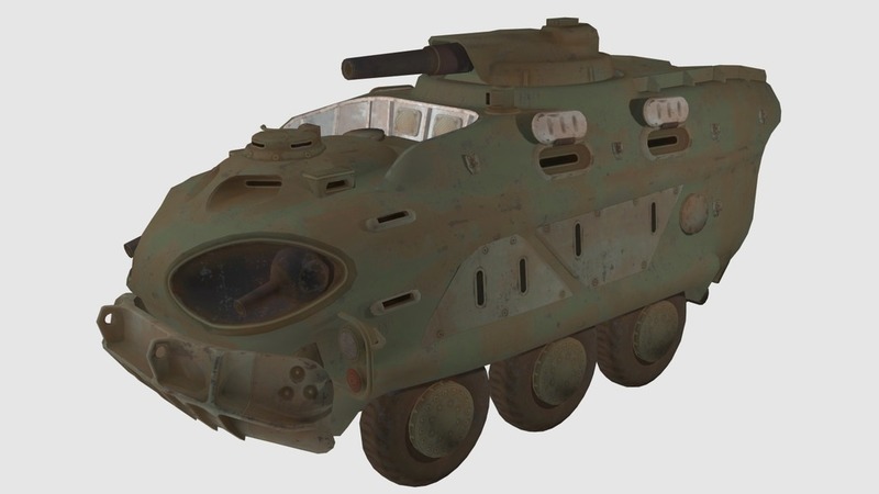 fallout 4 military vehicle