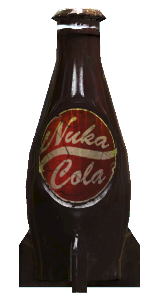 3D Printed Nuka Cola Bottle by zenperkins1