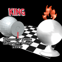 The Space Travel Chess Set (print & add magnets) - Thumbnail 1