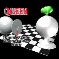 The Space Travel Chess Set (print & add magnets) - Thumbnail 2