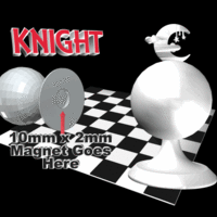 The Space Travel Chess Set (print & add magnets) - Thumbnail 4