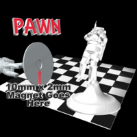 The Space Travel Chess Set (print & add magnets) - Thumbnail 5