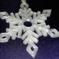 Small Snowflake  Ornament v2 3D Printing 118499