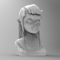 Demon Girl Statue - Thumbnail 1