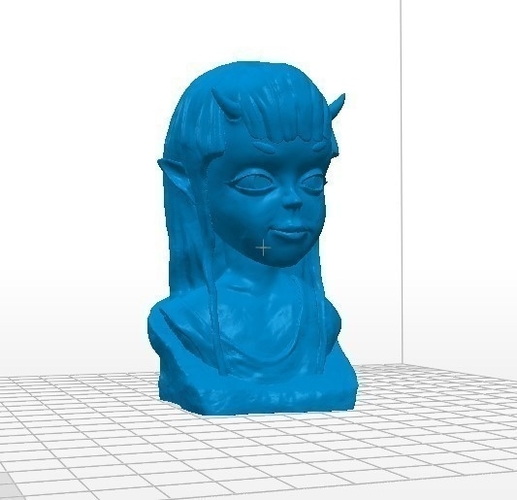 Demon Girl Statue 3D Print 118516