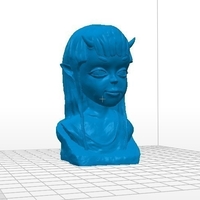 Demon Girl Statue - Thumbnail 2