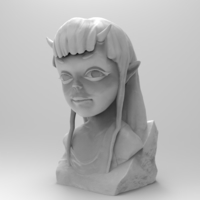 Demon Girl Statue - Thumbnail 3