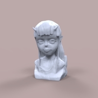 Demon Girl Statue - Thumbnail 6