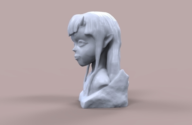 Demon Girl Statue 3D Print 118525