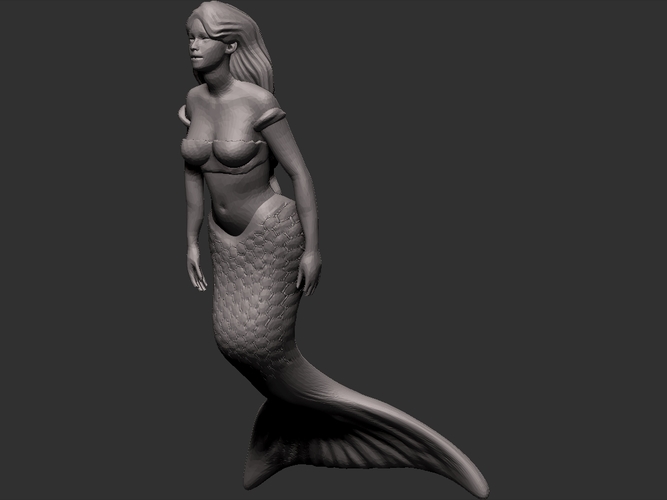 Mermaid 3D Print 118531