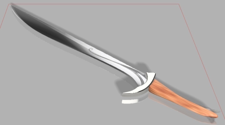 Orcrist Sword 3D Print 118561