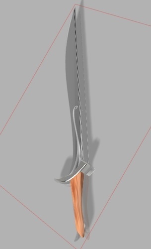 Orcrist Sword 3D Print 118562