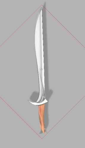Orcrist Sword 3D Print 118563