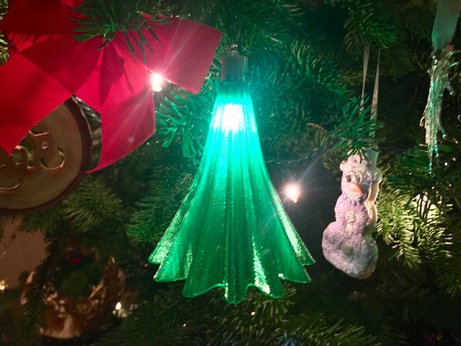 Holiday Tree Ornament 3D Print 118636