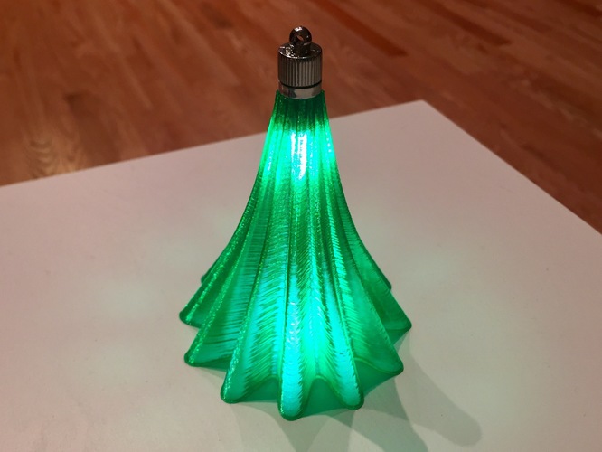 Holiday Tree Ornament 3D Print 118637