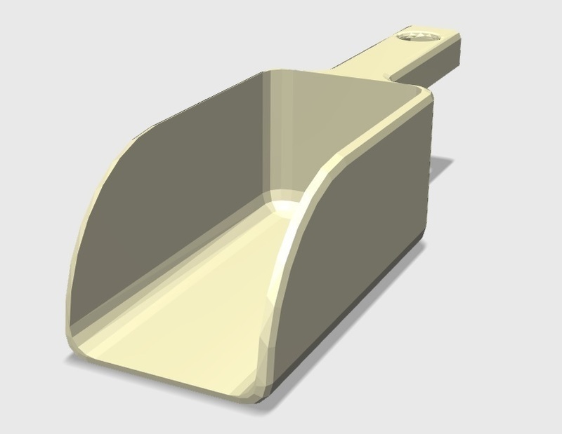 Scoop into the kitchen