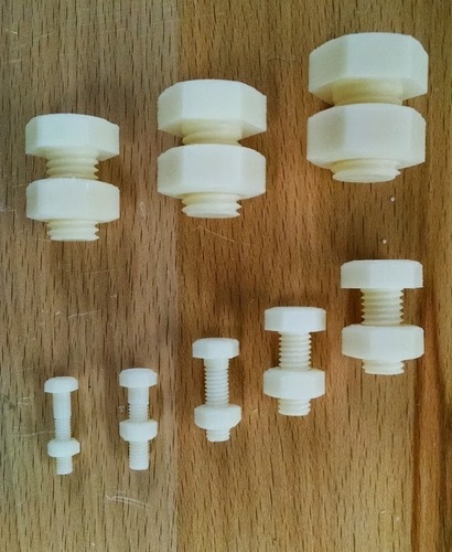 20 mm nuts and bolts m3 - m16 3D Print 118677