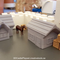 Modular Castle Playset (3D-printable) - Thumbnail 7