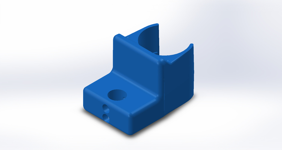 e3dv6 Gauge holder 3D Print 118695