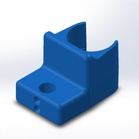 Small e3dv6 Gauge holder 3D Printing 118695
