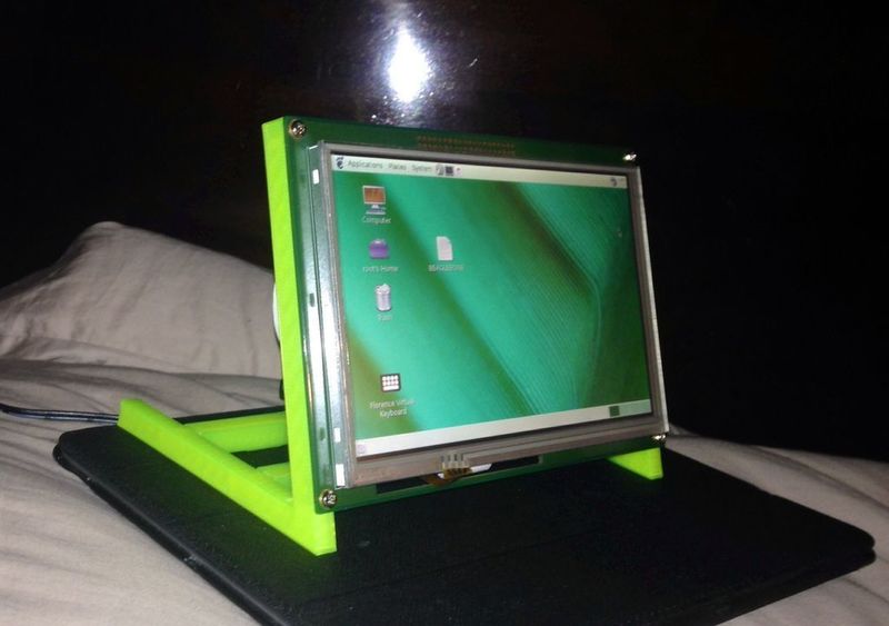 BBVIEW 7 LCD + Beaglebone Black Stand