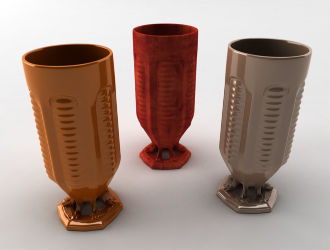 ​cup #6, 1 pint 3D Print 11872