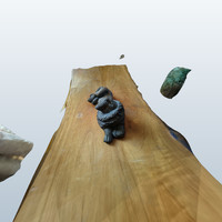 Carved stone lion statue - Thumbnail 4