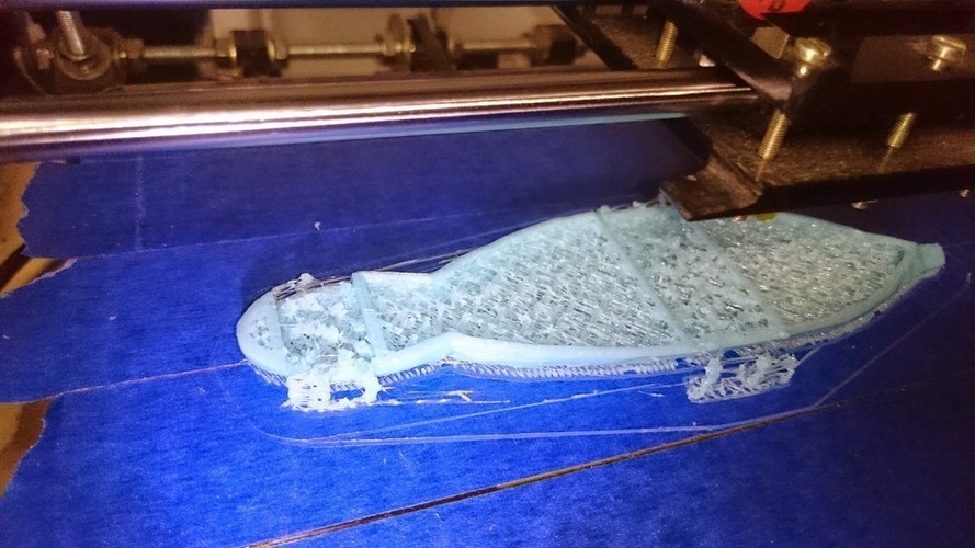Shark Fin for a Dachshund 3D Print 118807