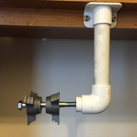 Multi-size Spool Tri-Adapter Roller Axle - Thumbnail 5