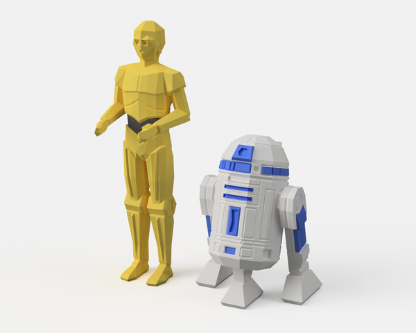  Low-Poly Toys - Dual Extrusion version