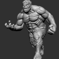 Small Hulk 3D Printing 119170