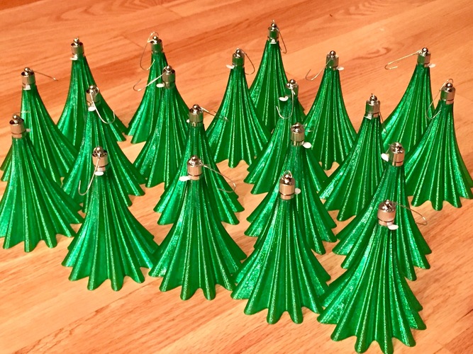 Holiday Tree Ornament 3D Print 119292