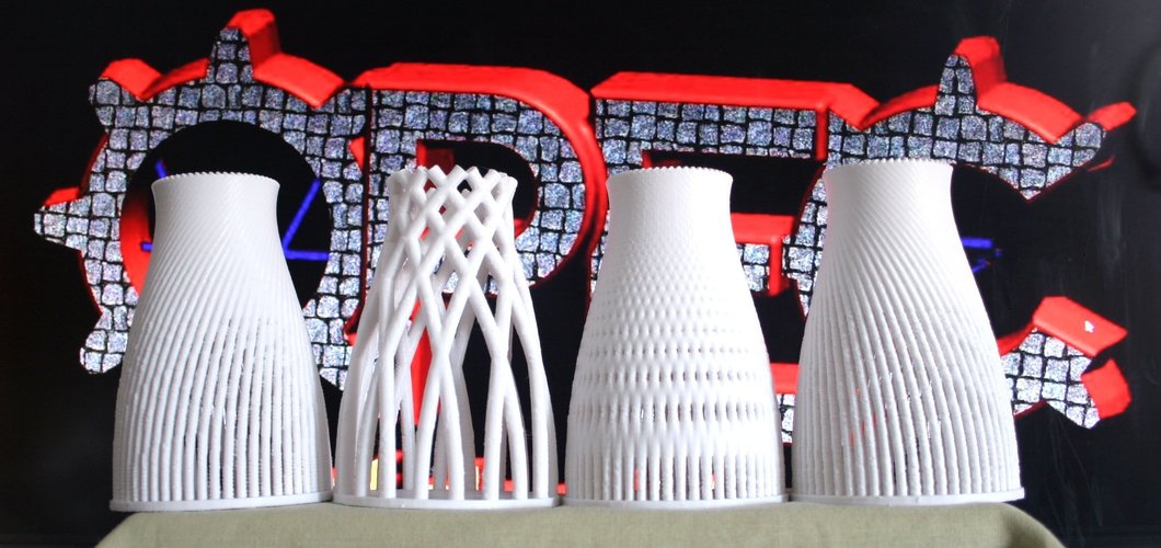 WKP Helical Vase -01 3D Print 119331