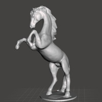 Horse statuette - Thumbnail 3