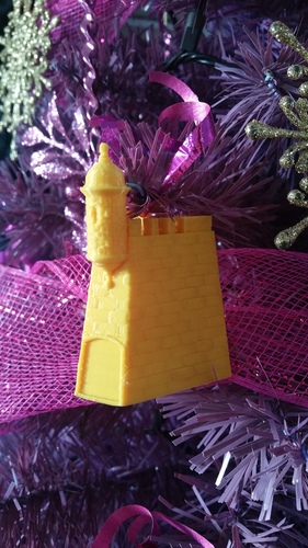 La Garita del Castillo San Felipe del Morro Ornamento de navidad 3D Print 119377